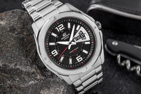 CASIO Zegarek Męski CASIO EDIFICE EF-129D-1AVEF + BOX
