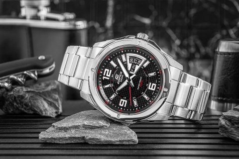 CASIO Zegarek Męski CASIO EDIFICE EF-129D-1AVEF + BOX