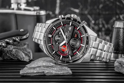 CASIO Zegarek Męski CASIO EDIFICE EFR-556DB-1AVUEF + BOX