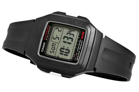 CASIO Zegarek Męski CASIO F-201WA-1ADF + BOX