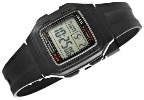 CASIO Zegarek Męski CASIO F-201WA-1ADF + BOX