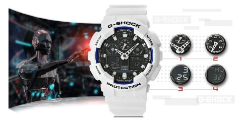 CASIO Zegarek Męski CASIO G-SHOCK GA-100B-7AER + BOX