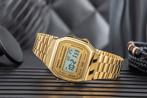 CASIO Zegarek Unisex CASIO Vintage A168WG-9EF + BOX