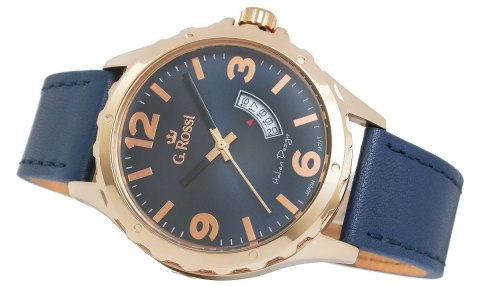 G.Rossi Zegarek Męski G.Rossi 10273A-6F3 + BOX