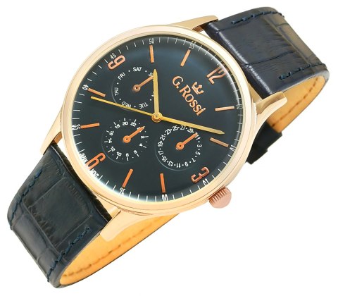 G.Rossi Zegarek Męski G.Rossi 10737A-6F3 + BOX