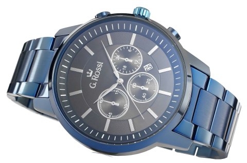 G.Rossi Zegarek Męski G.Rossi 6647B-6F1 + BOX