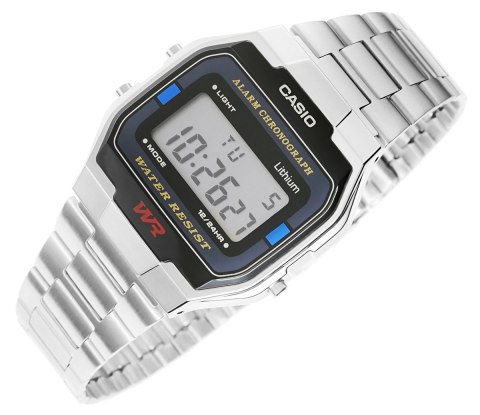 CASIO Zegarek CASIO A163WA-1QES Unisex + BOX