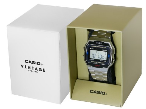 CASIO Zegarek CASIO A163WA-1QES Unisex + BOX