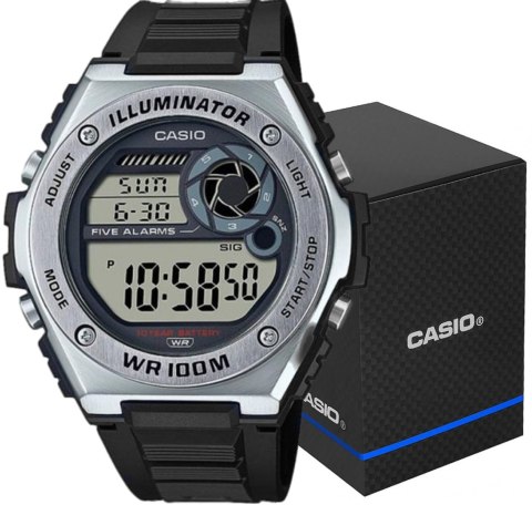 CASIO Zegarek CASIO MWD-100H-9AVEF 10 BAR Do pływania Unisex + BOX