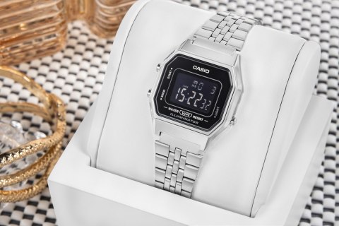 CASIO Zegarek Damski CASIO Vintage LA680WA-1BDF + BOX
