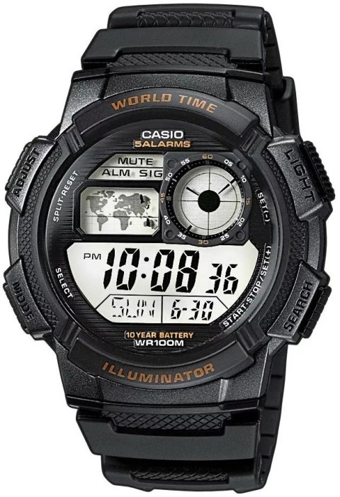 CASIO Zegarek Męski CASIO AE-1000W-1AVDF + BOX