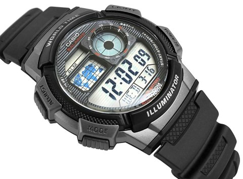 CASIO Zegarek Męski CASIO AE-1000W-1BVDF + BOX