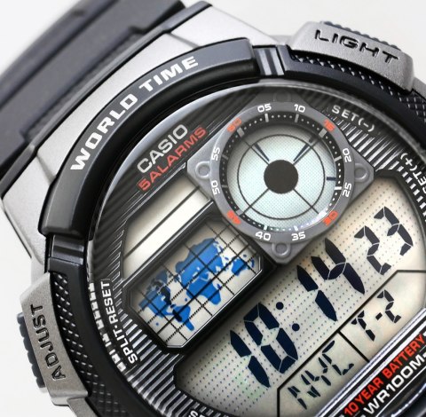 CASIO Zegarek Męski CASIO AE-1000W-1BVDF + BOX