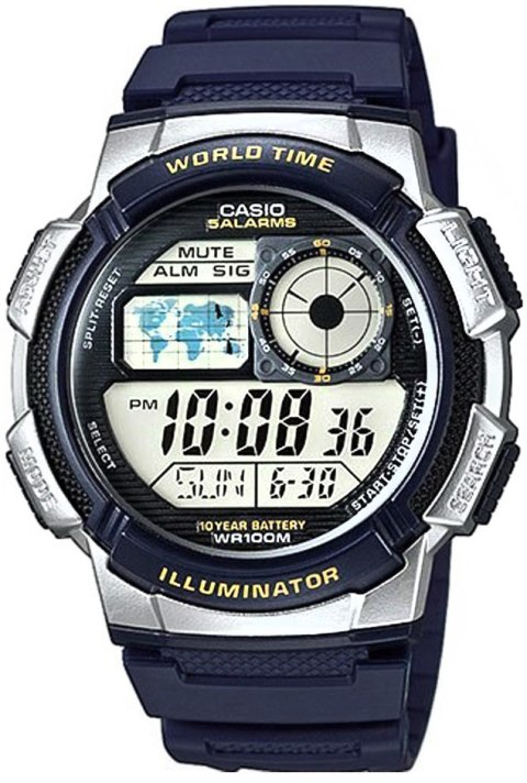 CASIO Zegarek Męski CASIO AE-1000W-2AVDF + BOX