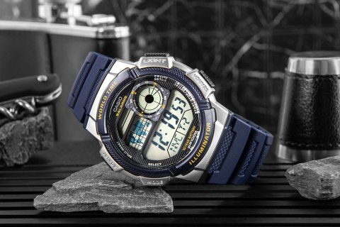 CASIO Zegarek Męski CASIO AE-1000W-2AVDF + BOX