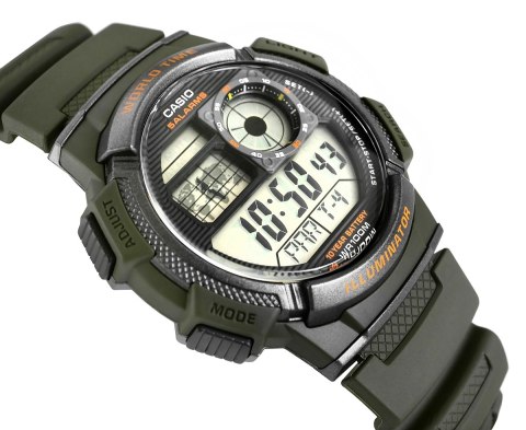 CASIO Zegarek Męski CASIO AE-1000W-3AVDF + BOX