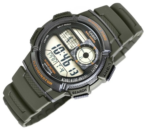 CASIO Zegarek Męski CASIO AE-1000W-3AVDF + BOX