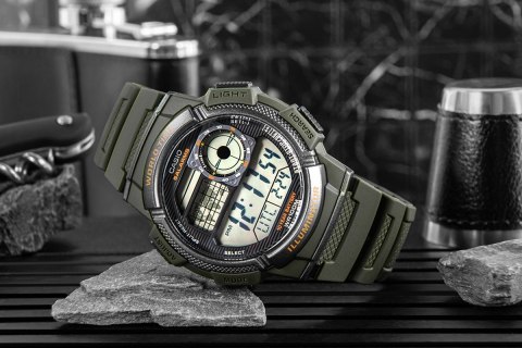 CASIO Zegarek Męski CASIO AE-1000W-3AVDF + BOX