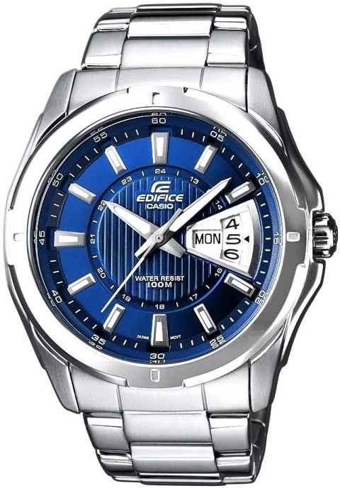 CASIO Zegarek Męski CASIO EDIFICE EF-129D-2AVEF + BOX