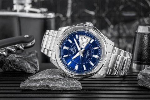 CASIO Zegarek Męski CASIO EDIFICE EF-129D-2AVEF + BOX