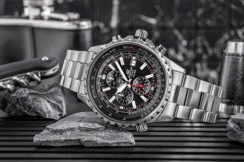 CASIO Zegarek Męski CASIO EDIFICE EF-527D-1AVEF + BOX