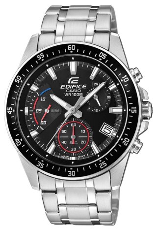 CASIO Zegarek Męski CASIO EDIFICE EFV-540D-1AVUEF + BOX