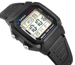CASIO Zegarek Męski CASIO W-800H-1AVDF + BOX