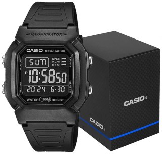 CASIO Zegarek Męski CASIO W-800H-1BVES + BOX