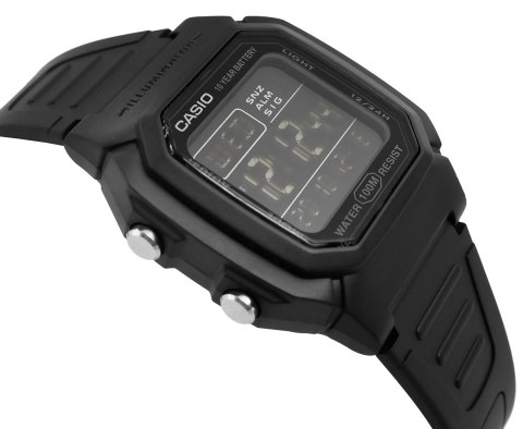 CASIO Zegarek Męski CASIO W-800H-1BVES + BOX