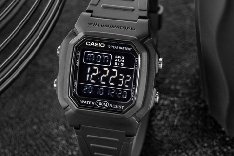 CASIO Zegarek Męski CASIO W-800H-1BVES + BOX