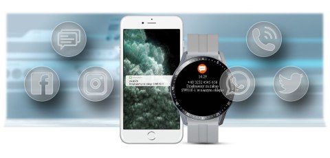 G.Rossi Zegarek SMARTWATCH G.ROSSI SW018-2