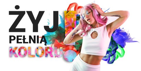 Giewont Smartband GIEWONT Fit&GO Duo GW200-5 - Black + Pasek Go Green