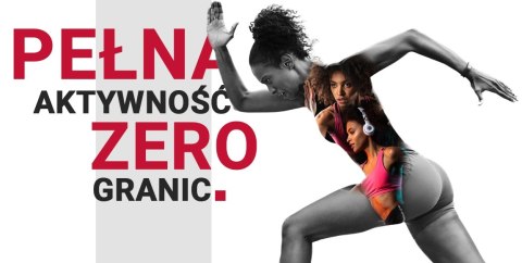 Giewont Smartband GIEWONT Fit&GO Duo GW200-8 - Black + Pasek Touch of Lavender