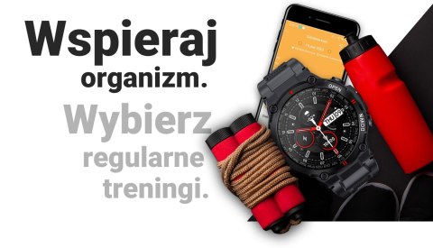 Giewont Smartwatch GIEWONT Focus SmartCall GW430-1 - Carbon