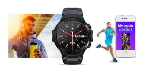 Giewont Smartwatch GIEWONT Focus SmartCall GW430-1 - Carbon