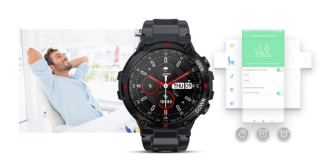 Giewont Smartwatch GIEWONT Focus SmartCall GW430-1 - Carbon