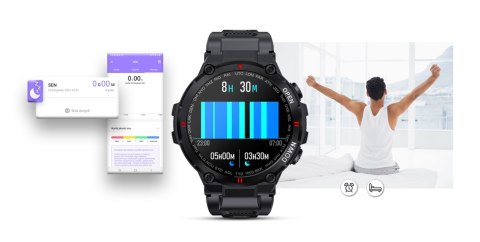 Giewont Smartwatch GIEWONT Focus SmartCall GW430-1 - Carbon