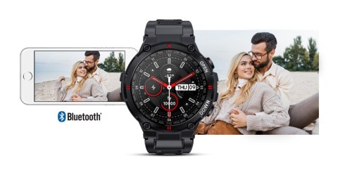 Giewont Smartwatch GIEWONT Focus SmartCall GW430-1 - Carbon