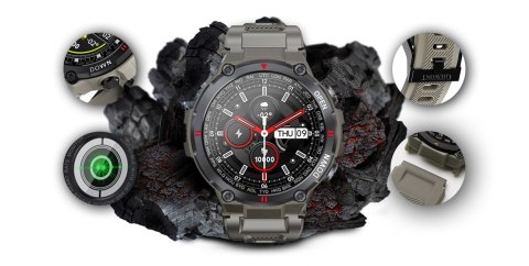 Giewont Smartwatch GIEWONT Focus SmartCall GW430-2 - Stone