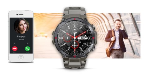 Giewont Smartwatch GIEWONT Focus SmartCall GW430-2 - Stone