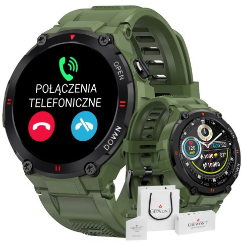 Giewont Smartwatch GIEWONT Focus SmartCall GW430-3 - Forest
