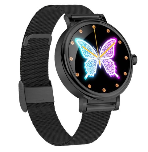 RUBICON Zegarek Damski RUBICON SMARTWATCH RNBE64-3 BLACK