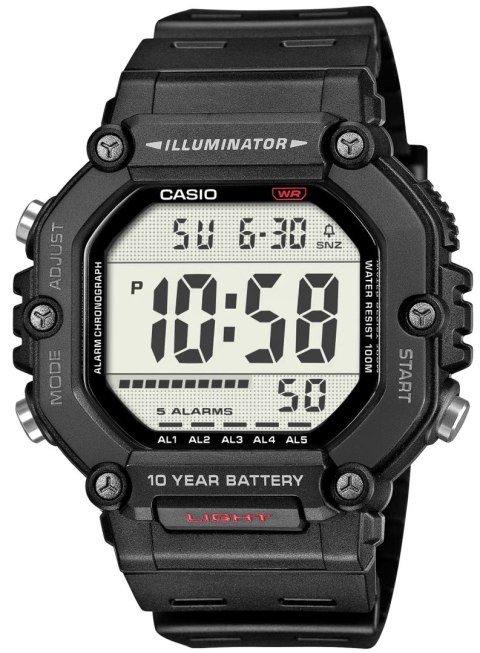 CASIO Zegarek Męski CASIO AE-1600H-1AVDF + BOX