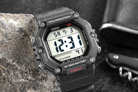 CASIO Zegarek Męski CASIO AE-1600H-1AVDF + BOX