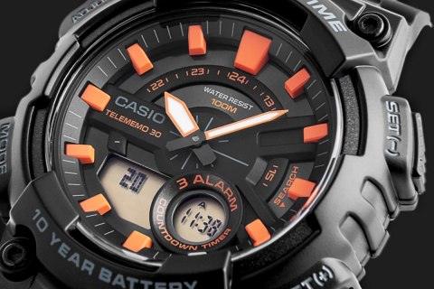 CASIO Zegarek Męski CASIO Gerton AEQ-110W-1A2VDF + BOX