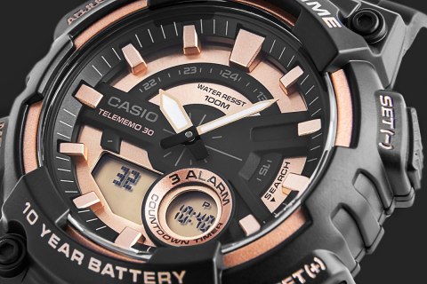CASIO Zegarek Męski CASIO Gerton AEQ-110W-1A3VDF + BOX