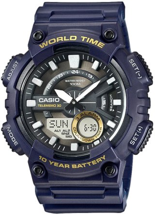CASIO Zegarek Męski CASIO Gerton AEQ-110W-2AVDF + BOX