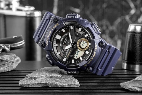 CASIO Zegarek Męski CASIO Gerton AEQ-110W-2AVDF + BOX