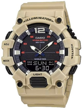 CASIO Zegarek Męski CASIO HDC-700-3A3VDF + BOX