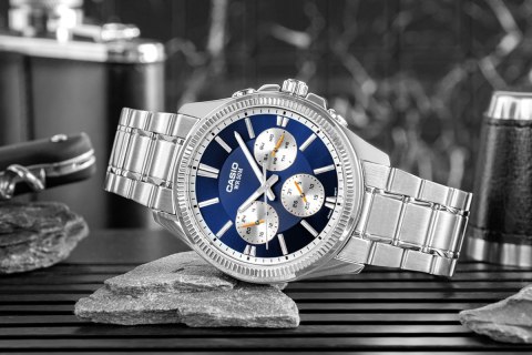 CASIO Zegarek Męski CASIO MTP-1375D-2A1VDF + BOX